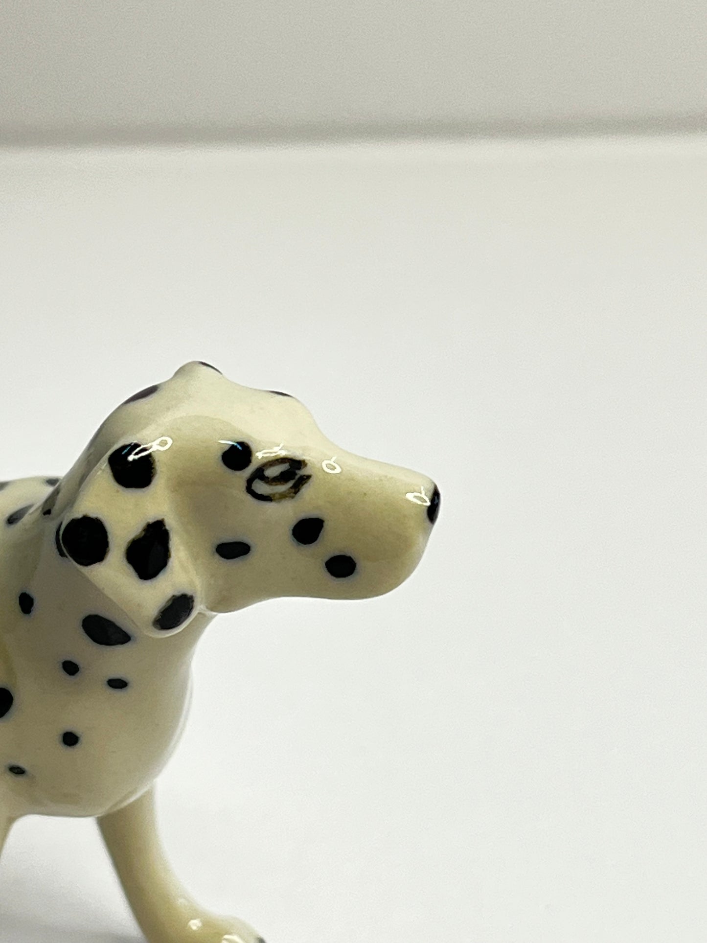 Miniature Porcelain Dalmatian Dog Figurine