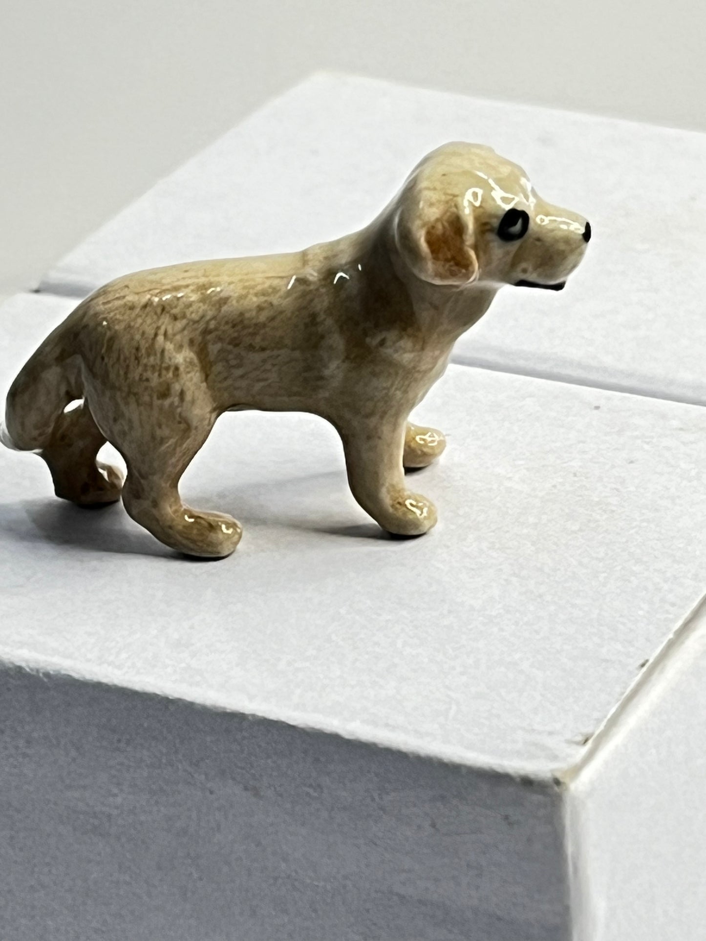 Miniature Porcelain Labrador Figurine (Mini)