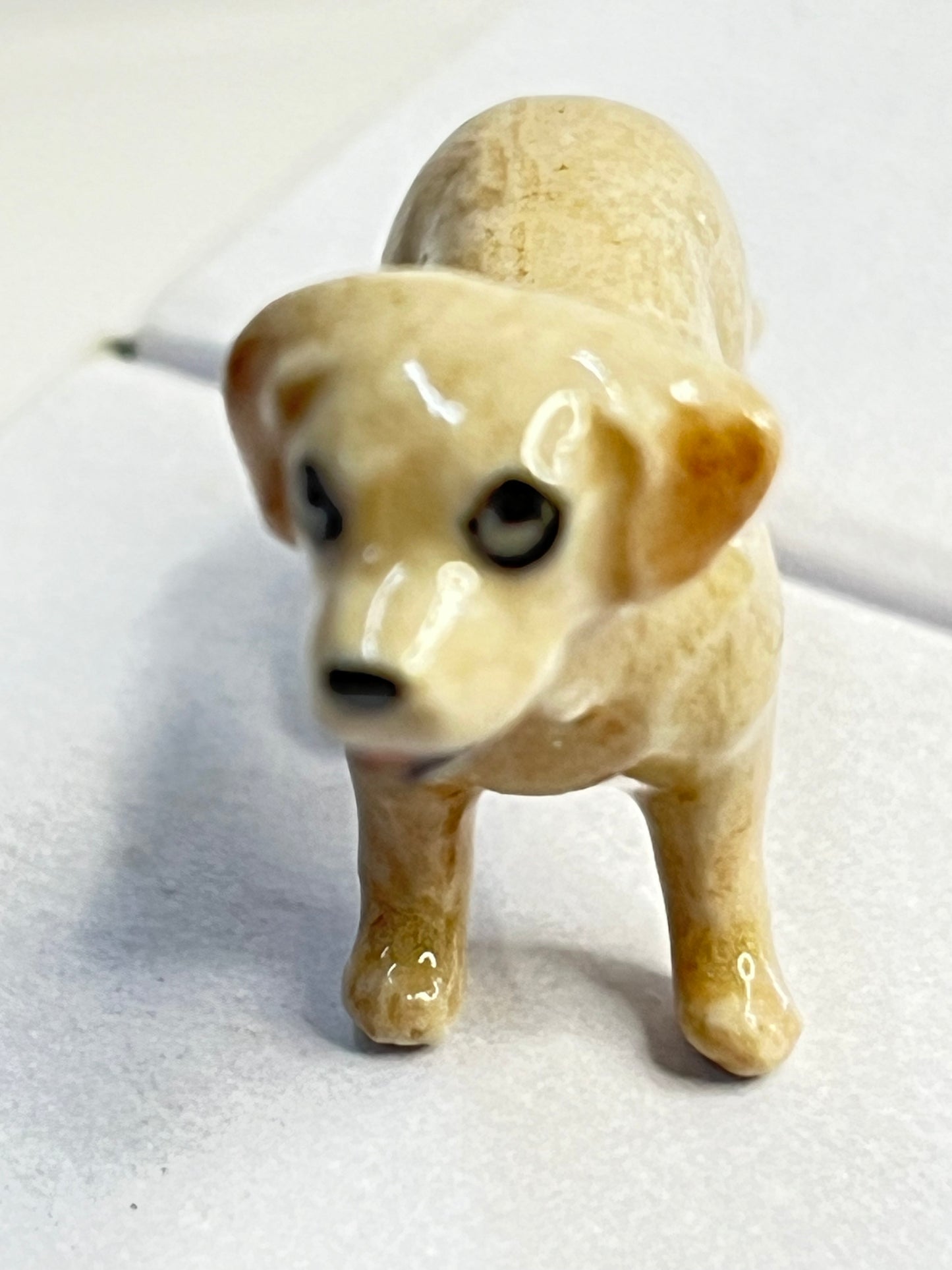Miniature Porcelain Labrador Figurine (Mini)