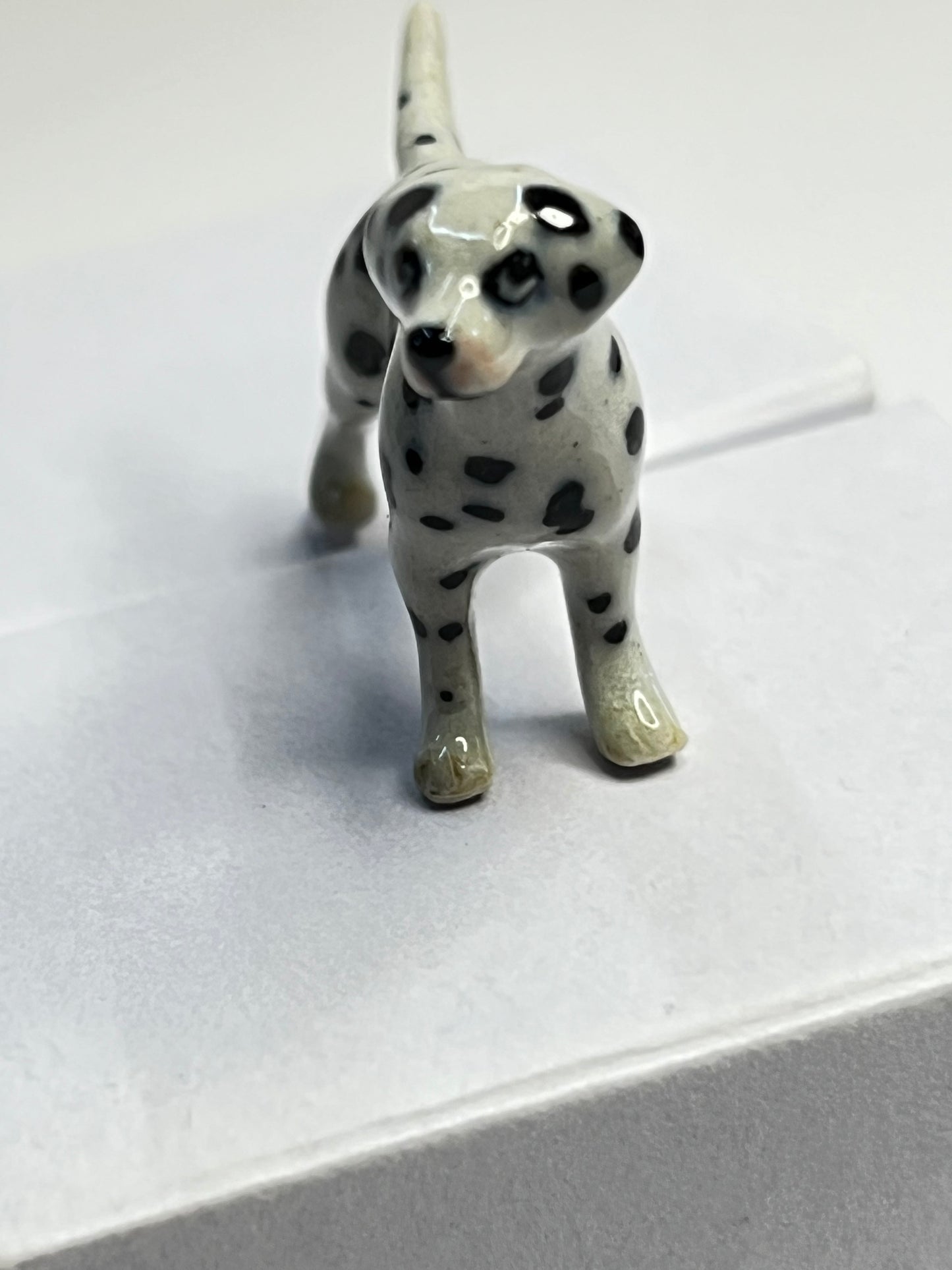 Miniature Porcelain Dalmatian Dog Figurine (Mini)