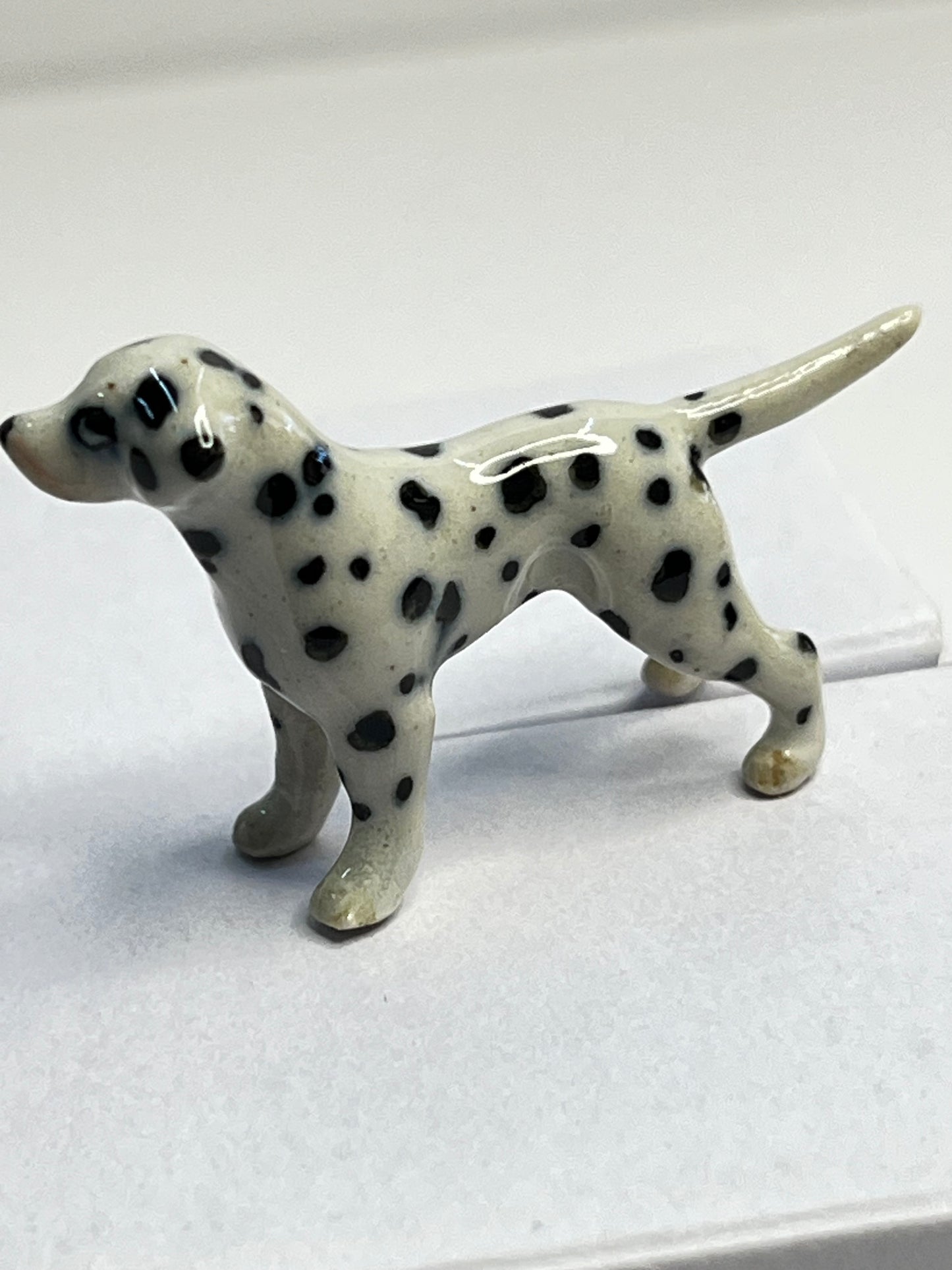 Miniature Porcelain Dalmatian Dog Figurine (Mini)