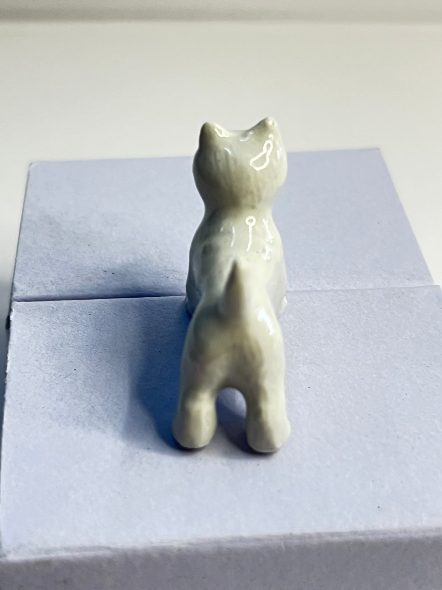 Miniature Porcelain Dog Figurine West Highland Terrier Mini