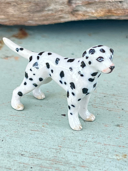 Miniature Porcelain Dalmatian Dog Figurine (Mini)