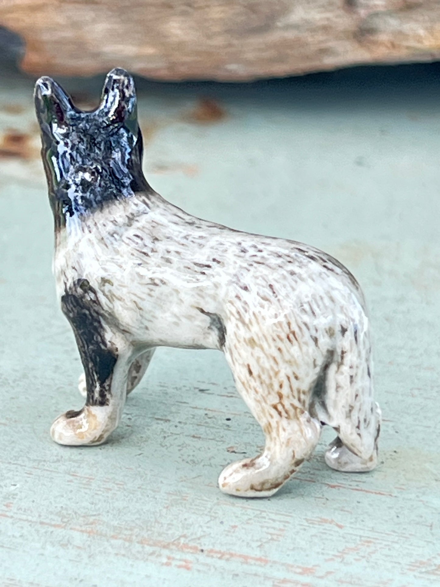 Miniature Porcelain Blue Australian Cattle Dog Mini