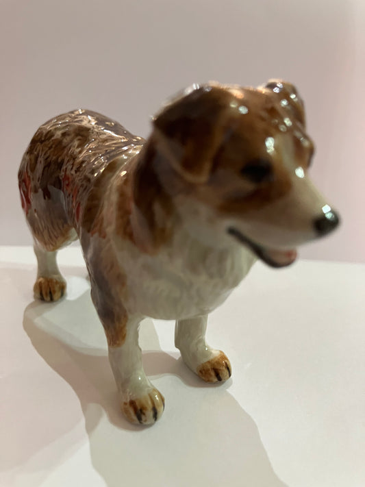 Miniature Porcelain Australian Shephard