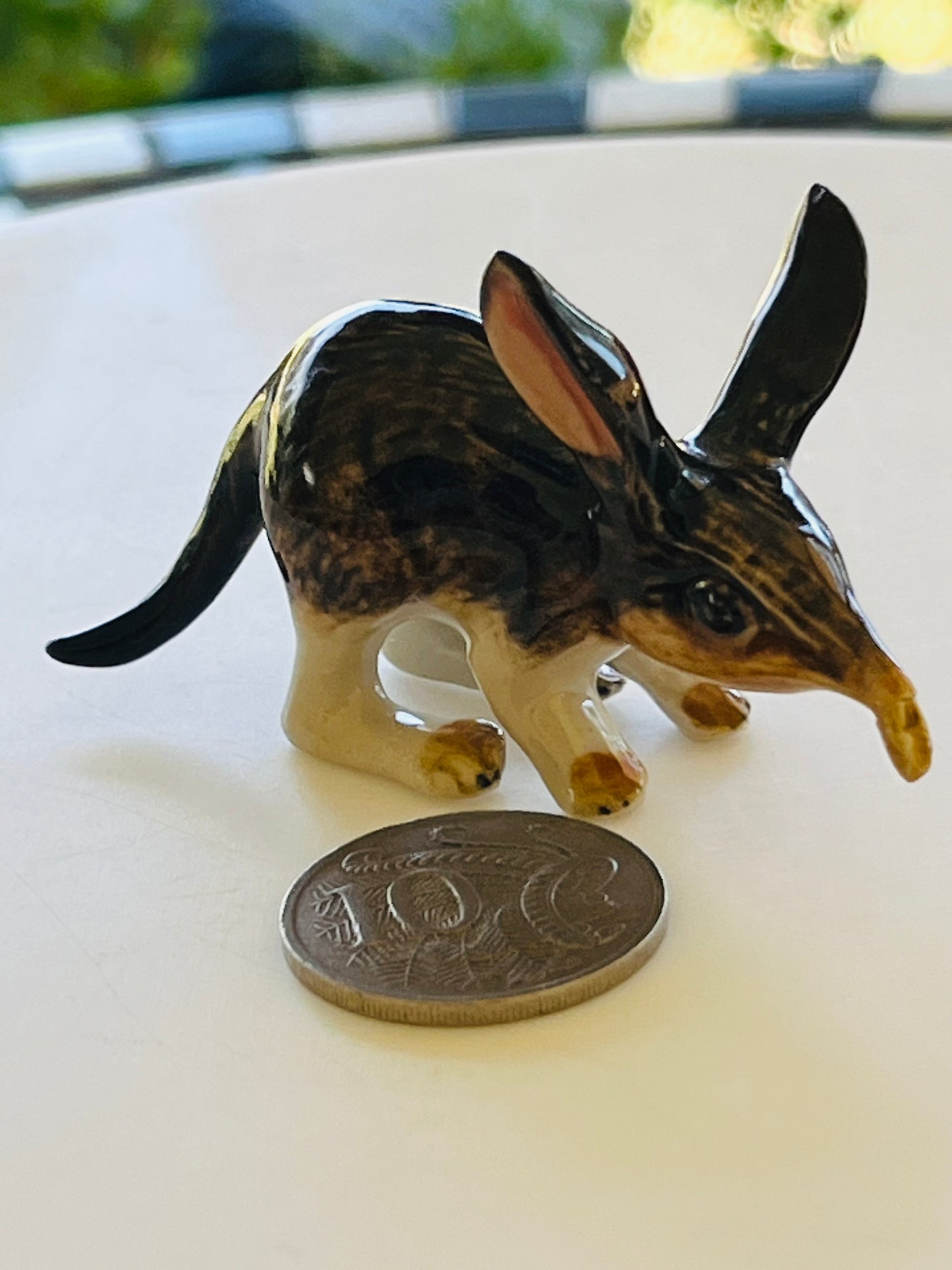 Miniature Porcelain BIlby Native Australian Animal