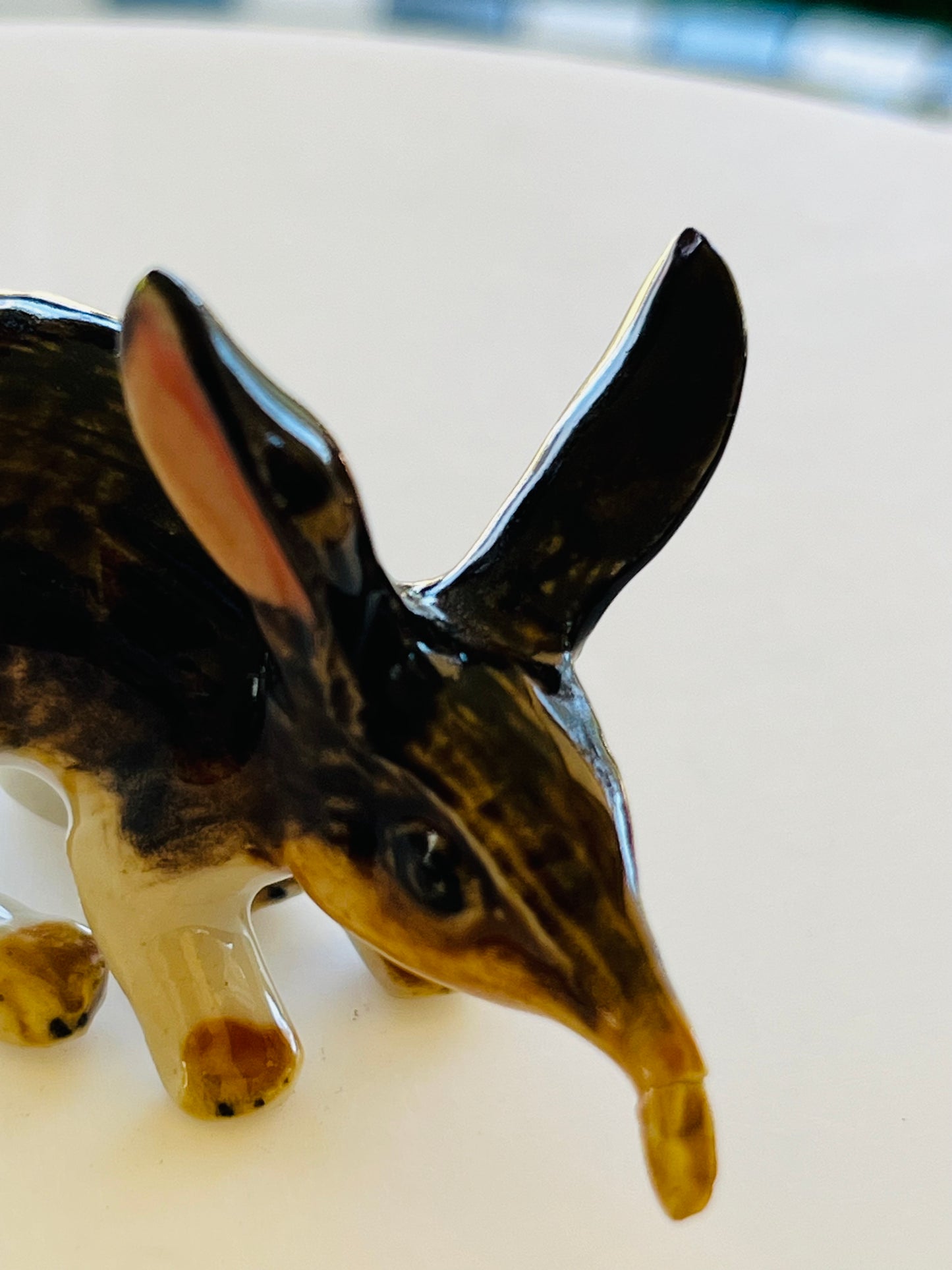 Miniature Porcelain BIlby Native Australian Animal