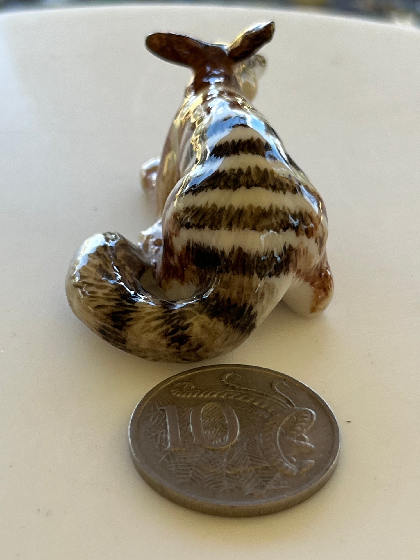 Miniature Porcelain Numbat Marsupial