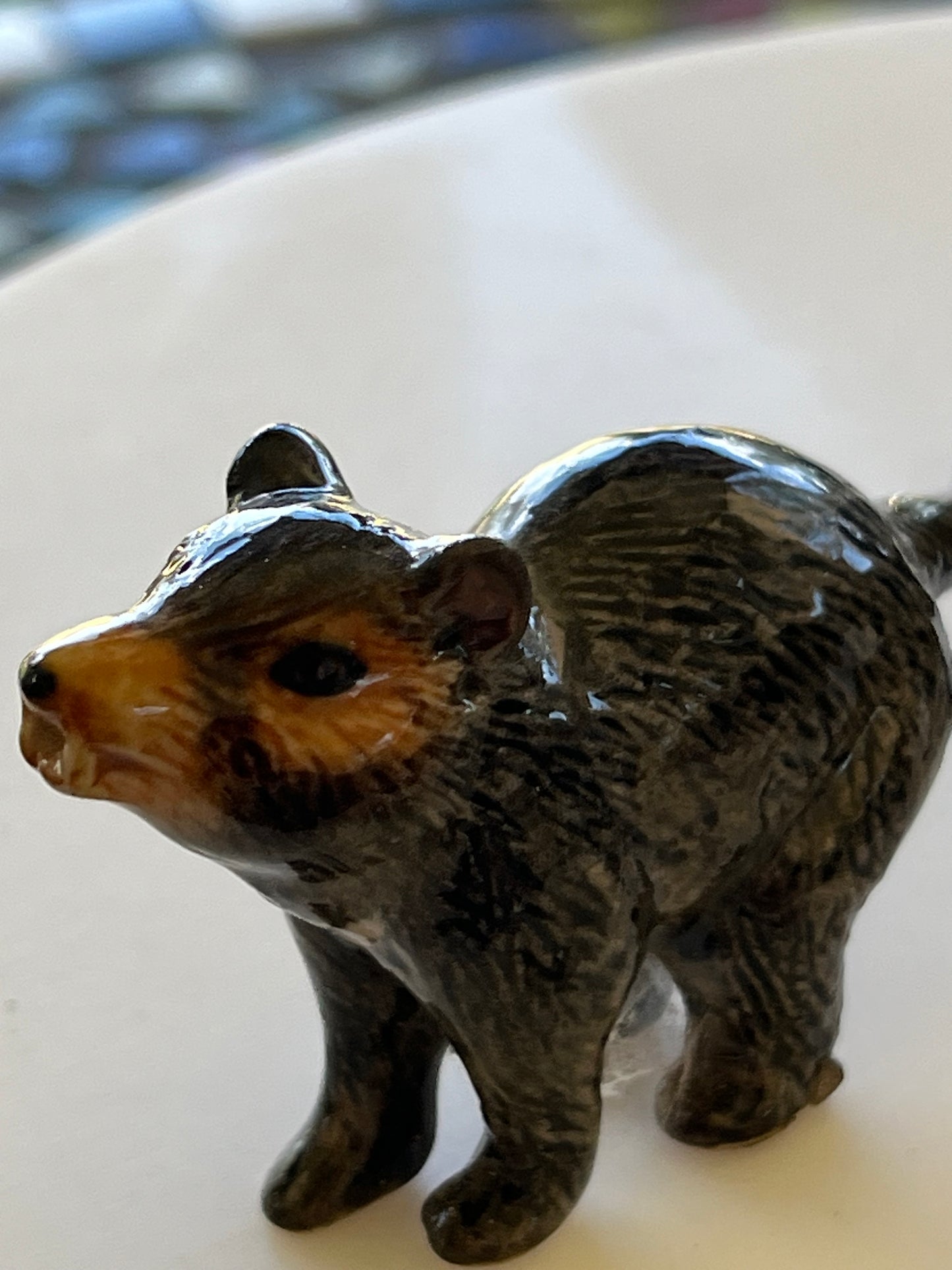 Miniature Porcelain Tasmanian Devils 3pcs