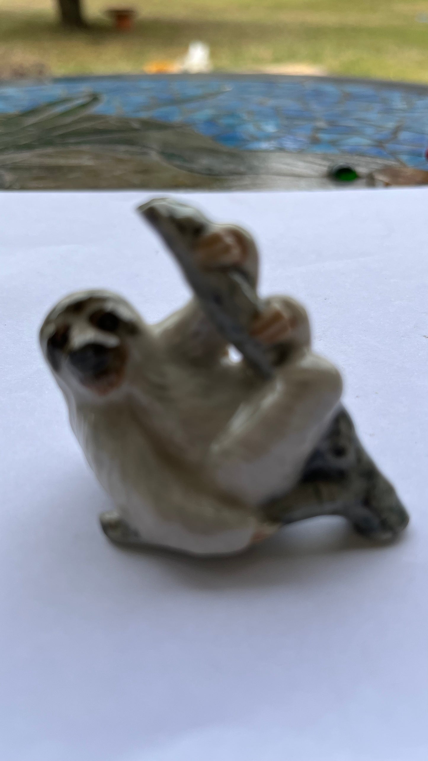 Miniature Porcelain Sloth Sloath