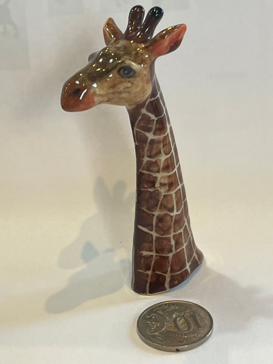 Miniature Porcelain Giraffe Head