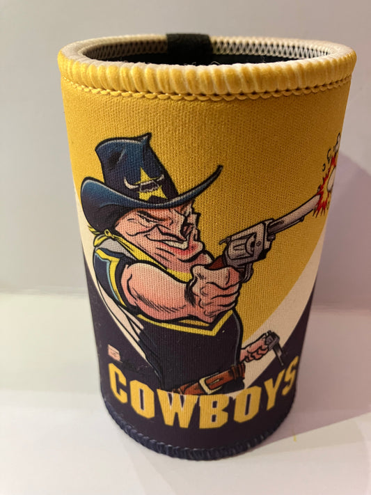 Stubby Mascot Coolers Cowboys