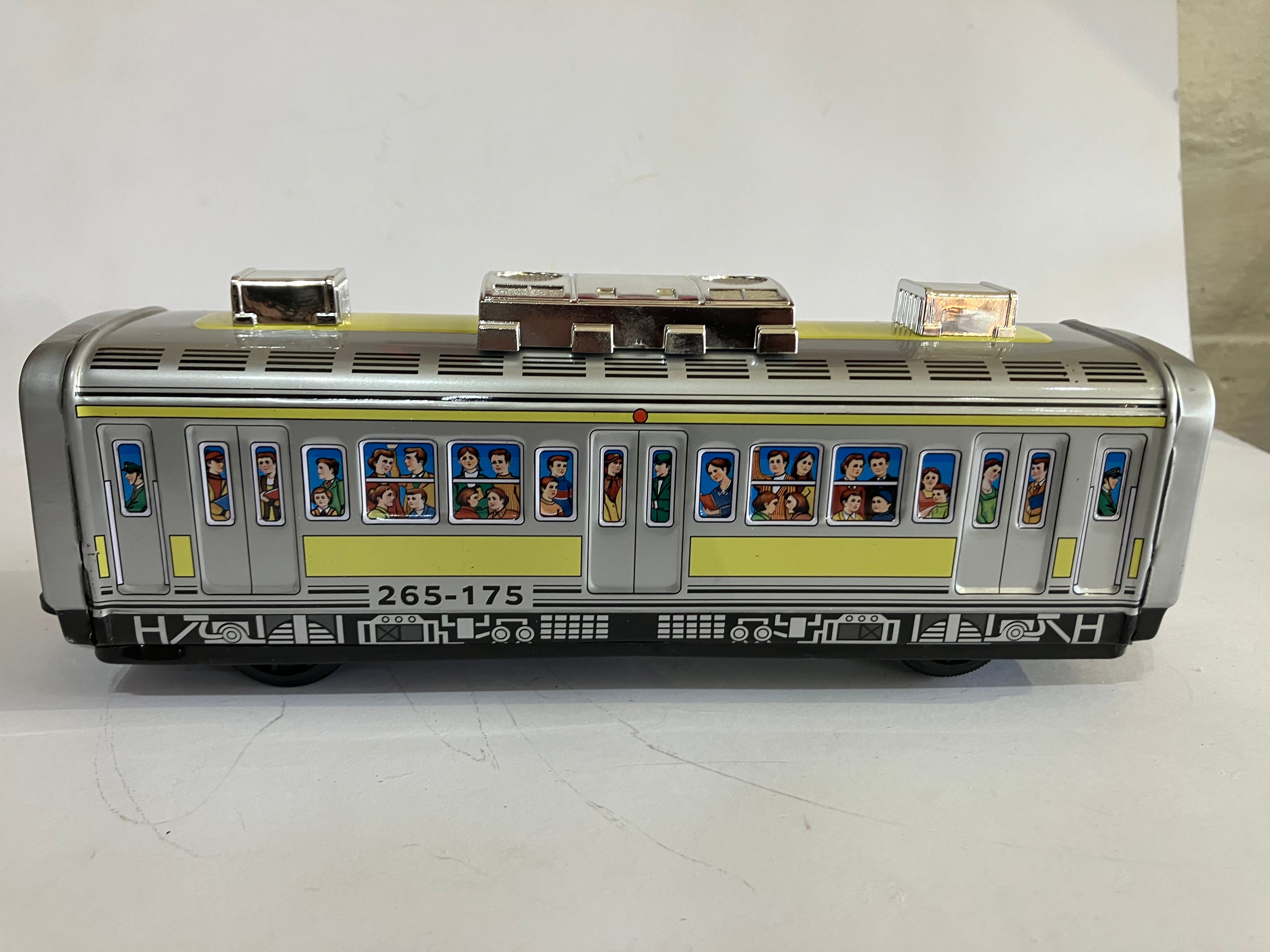 Wind Up Tin Toy Tram Large – The Blue Bowerbird