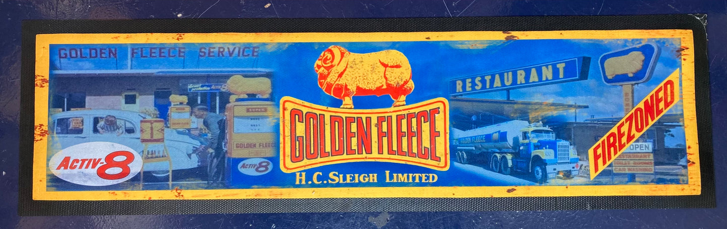 Bar Runner Mat - Golden Fleece