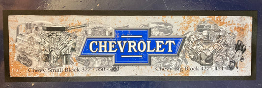 Bar Runner Mat - Chevrolet