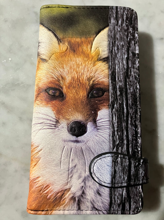 RED FOX LARGE WALLET