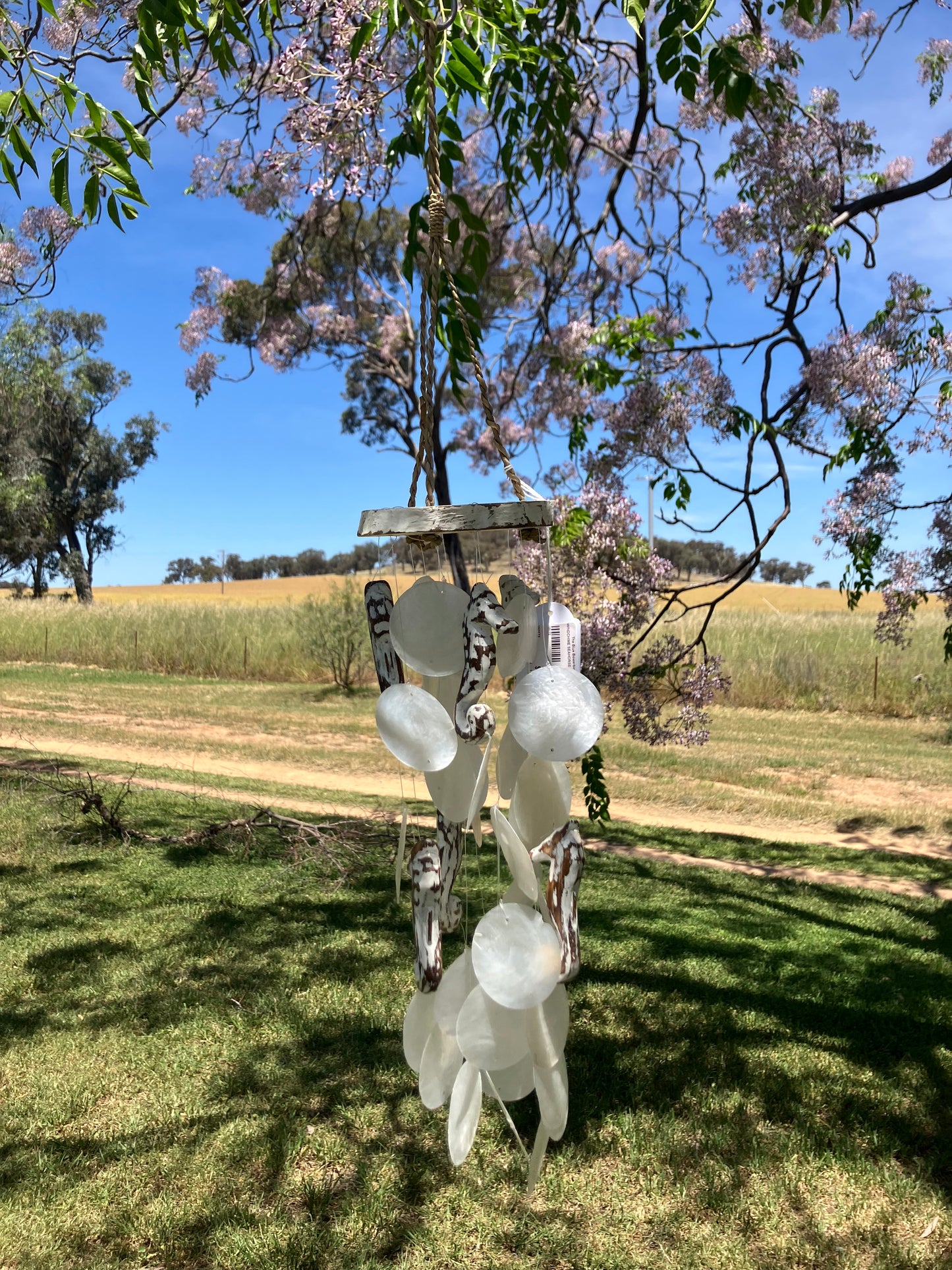 Shell Wind Chime Seahorse