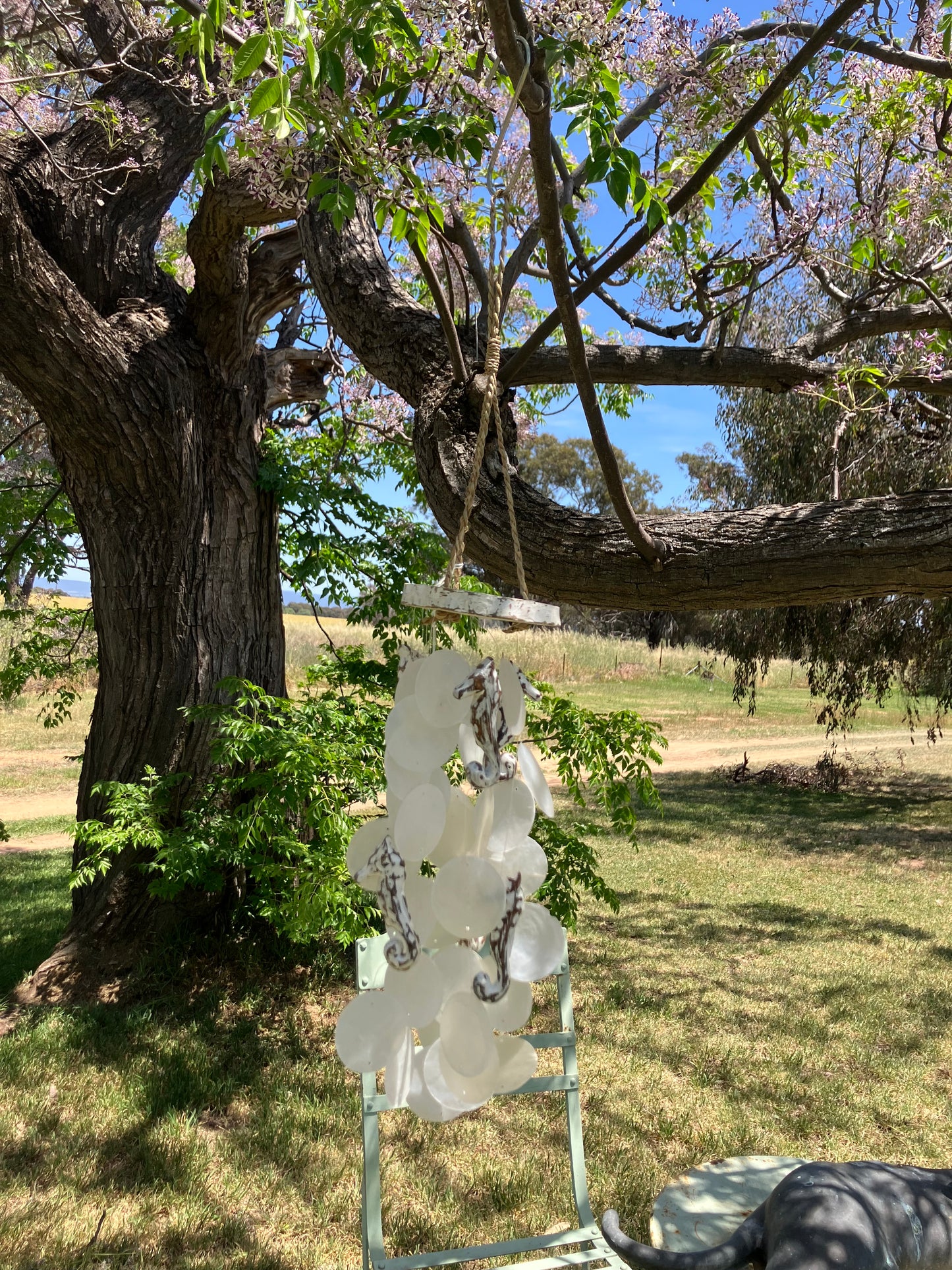 Shell Wind Chime Seahorse