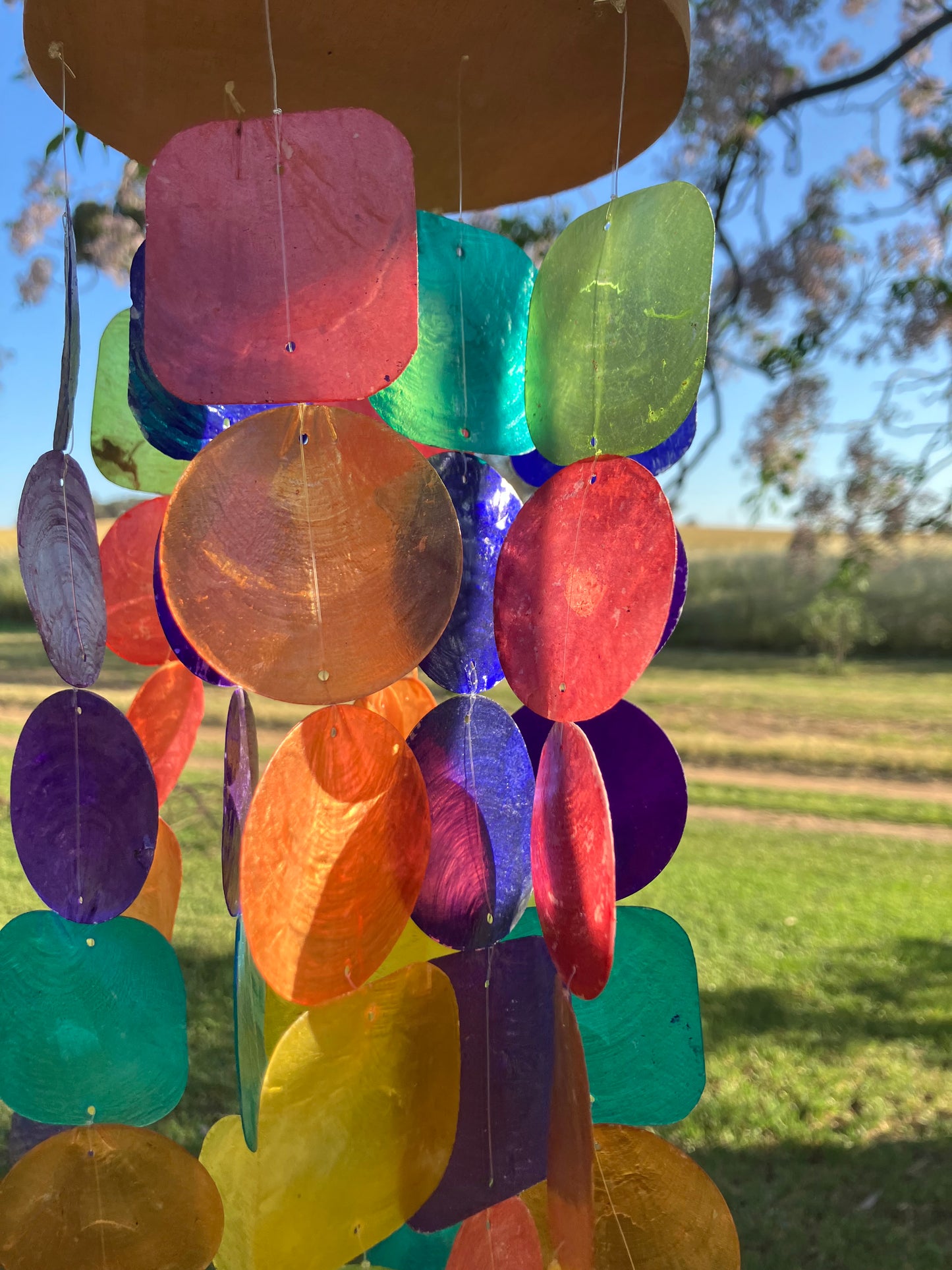 Shell Wind Chime Multi Colour