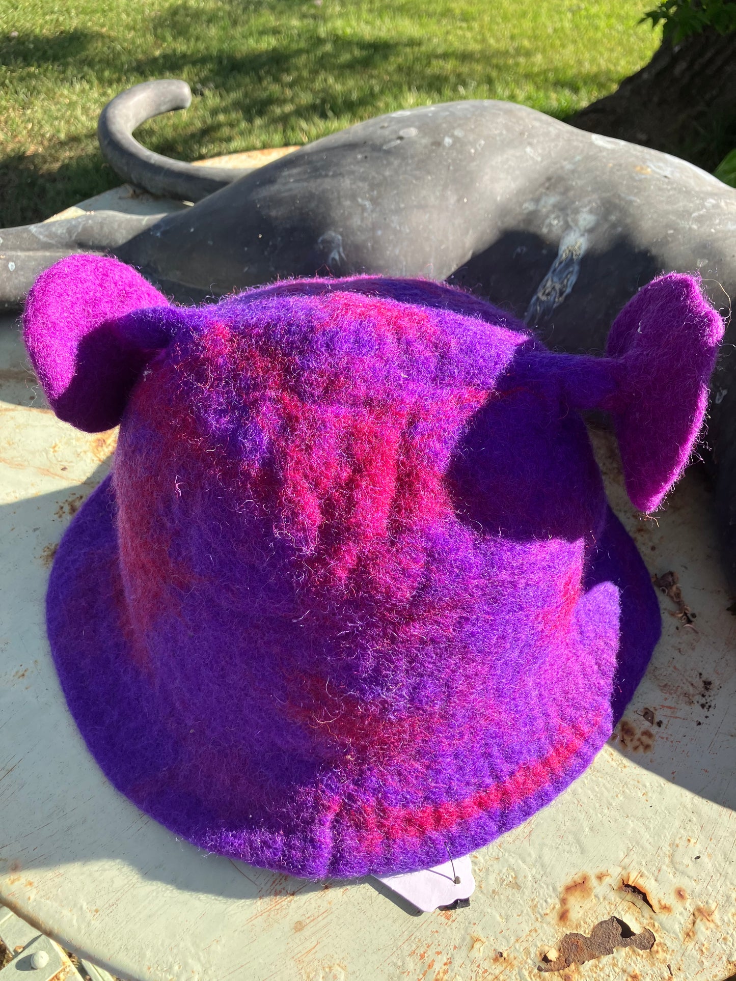 Purple Felted Hat