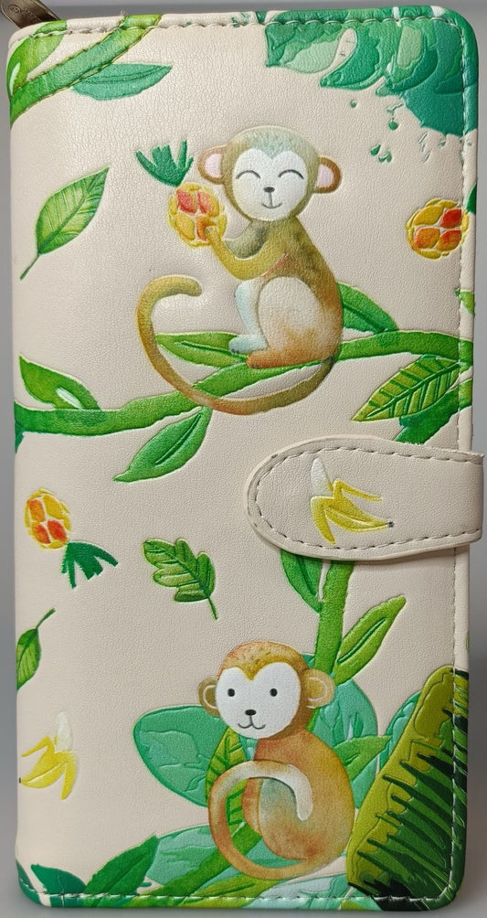 JUNGLE MONKEY LARGE WALLET