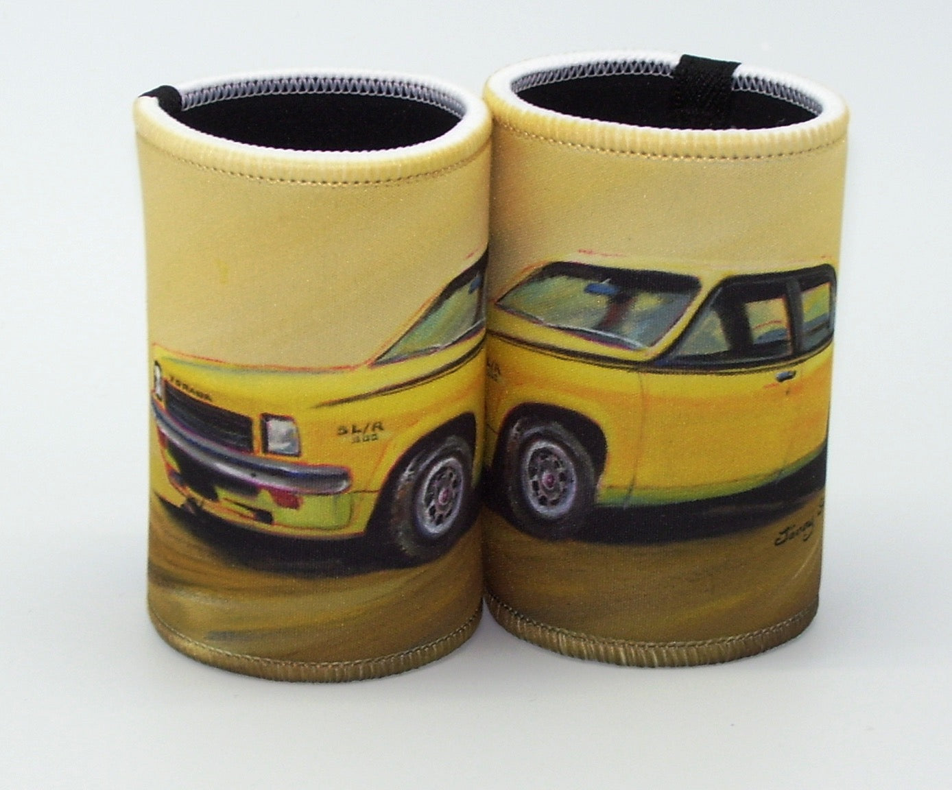 YELLOW TORANA SLR – STUBBY COOLER-