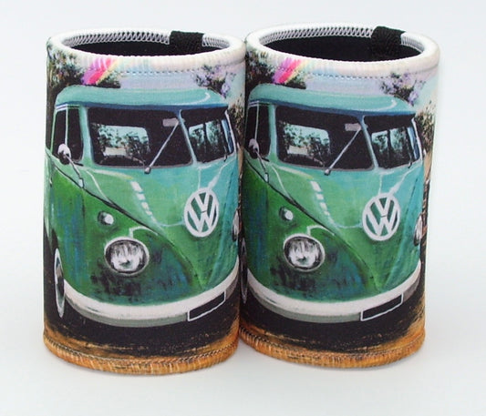 GREEN KOMBI UTE – STUBBY COOLER