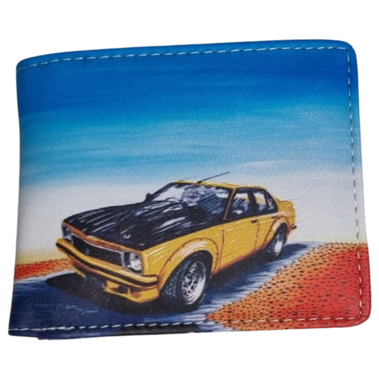 Mens Wallet Yellow Torana SLR 5000
