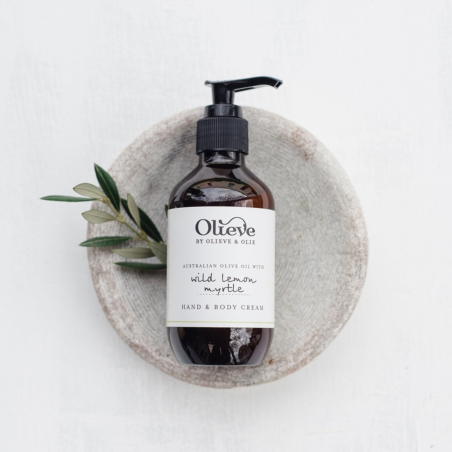 Olieve & Olie Hand and Body Cream 200ml Wild Lemon Myrtle 200ml