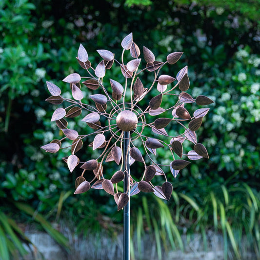 Bronze Leaf  Wind Spinner