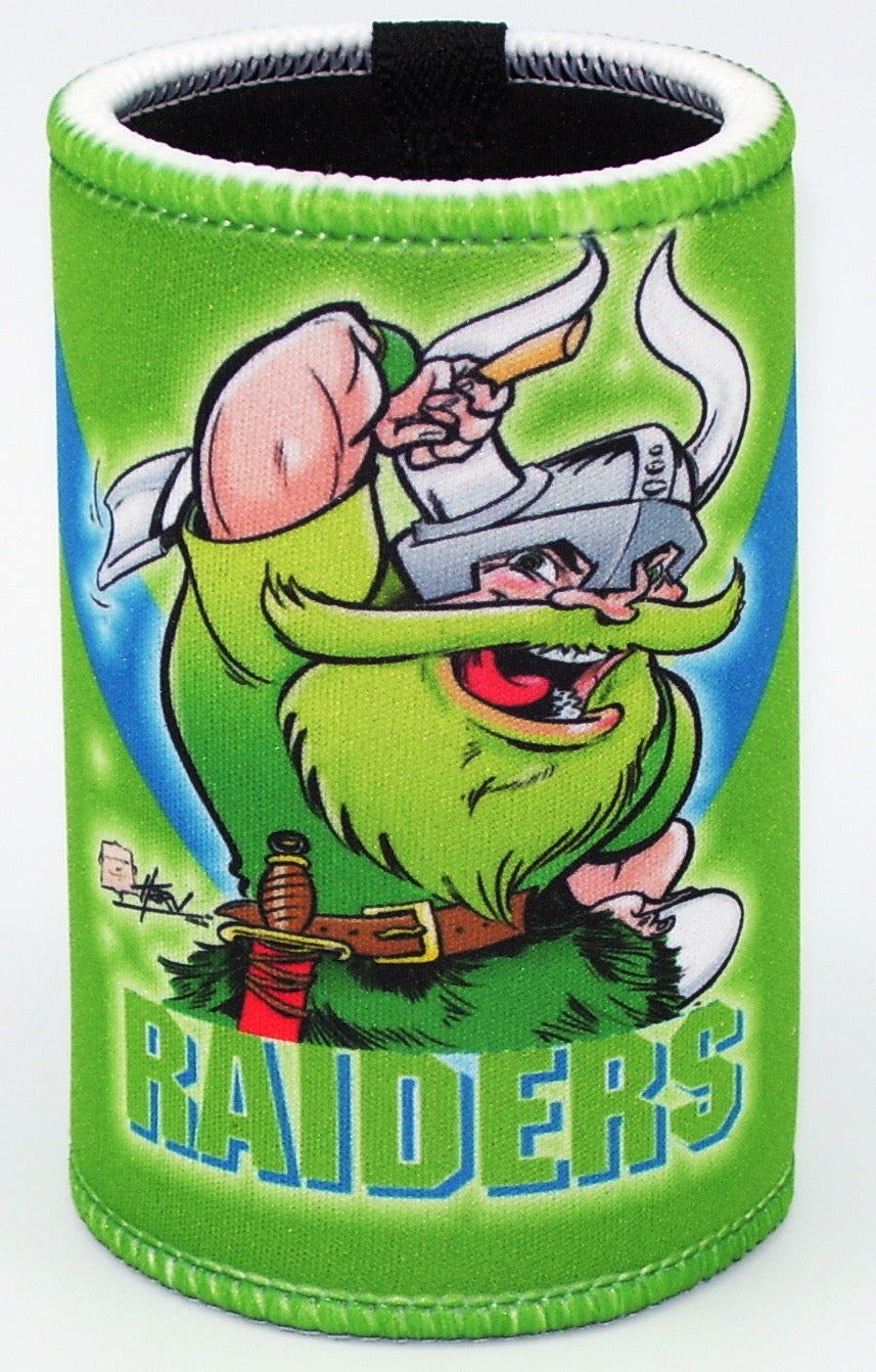 Stubby Mascot Coolers Raiders