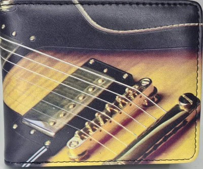 ELECTRIC GUITAR STRINGS MENS WALLET