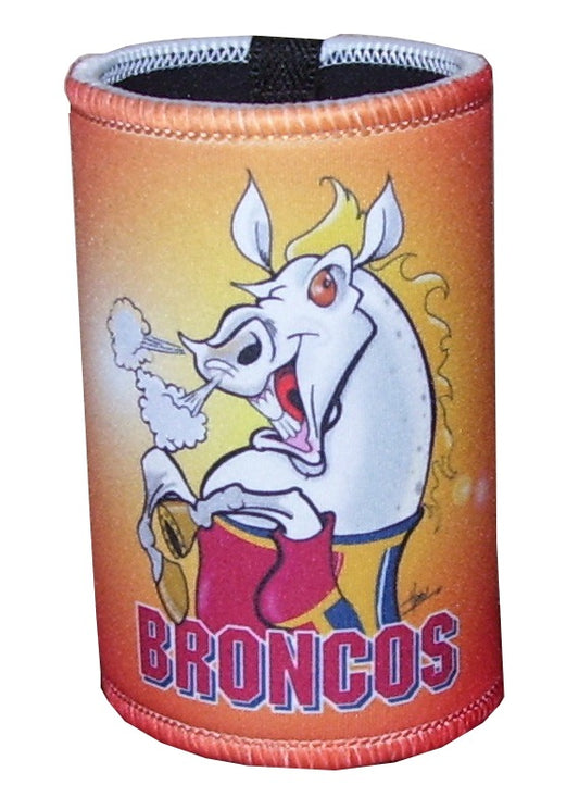 Stubby Mascot Coolers Broncos