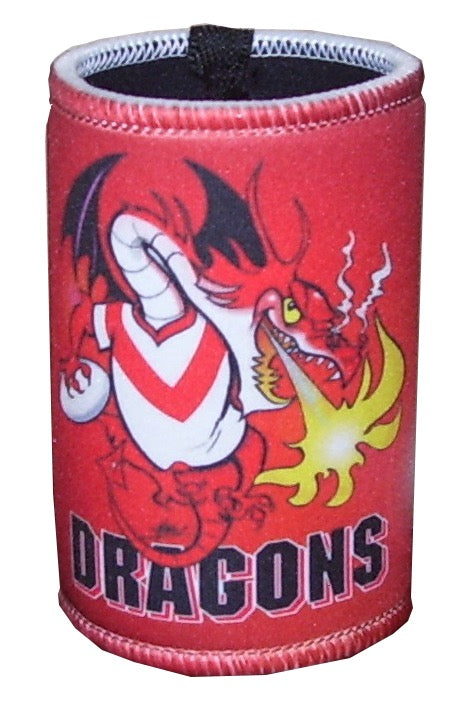 Stubby Mascot Coolers Dragons
