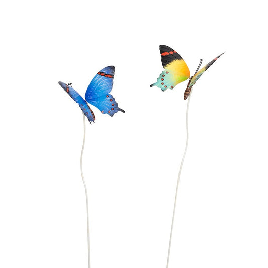 Butterflies Stakes Medium Set Of 2