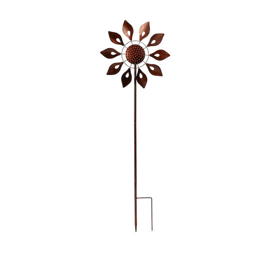 Bronze Floral Wind Spinner 120cm