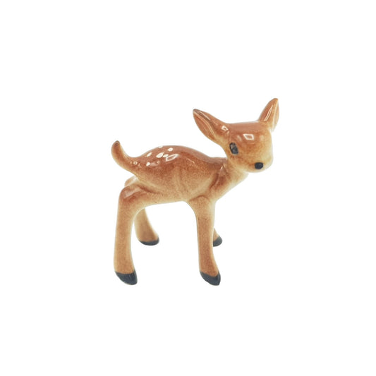 Miniature Porcelain Deer Standing Figurine