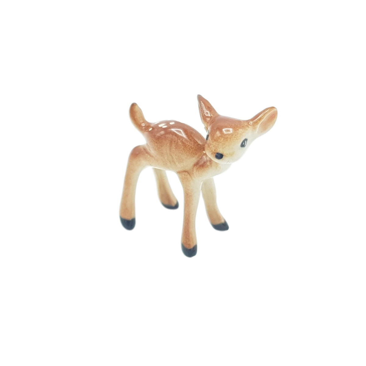 Miniature Porcelain Deer Standing Figurine