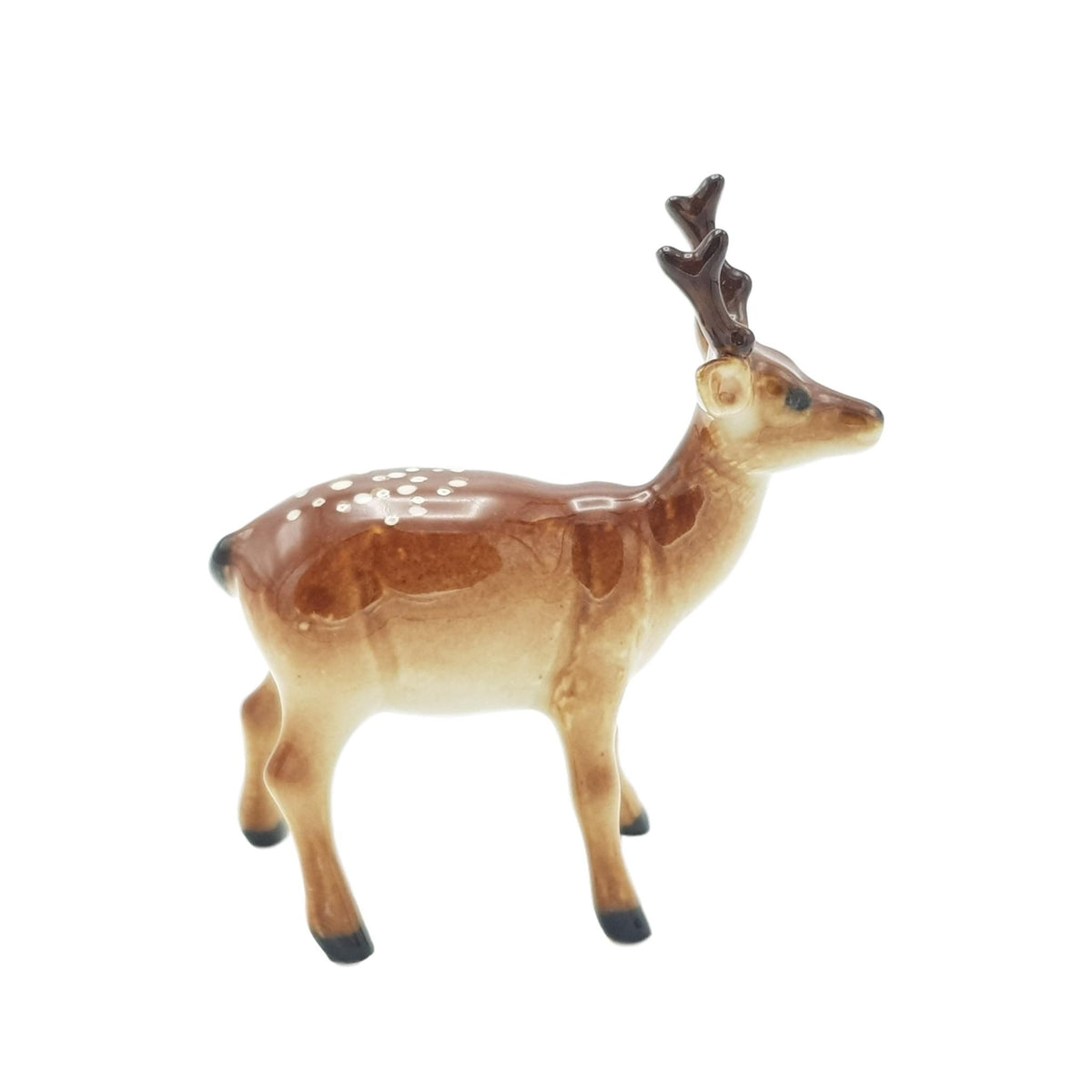 Miniature Porcelain Pronghorn Antelope Figurine