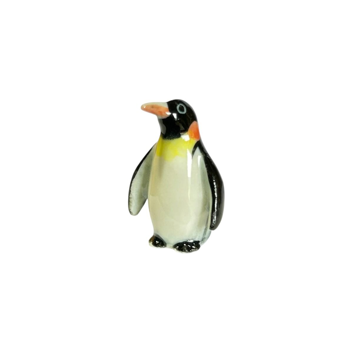 Miniature Porcelain King Penguin Figurine