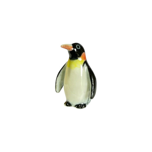 Miniature Porcelain King Penguin Figurine