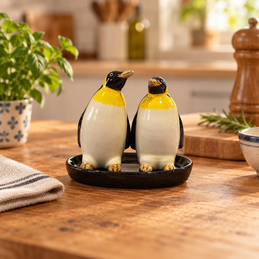 King Penguin Salt & Pepper Shakers