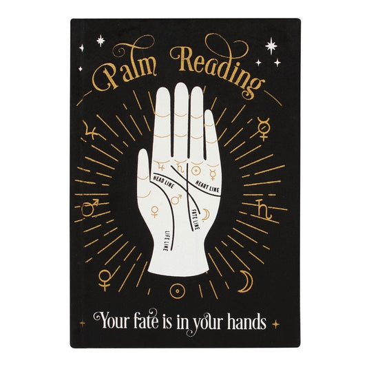 Mystical Velvet Palm Reading Note Book
