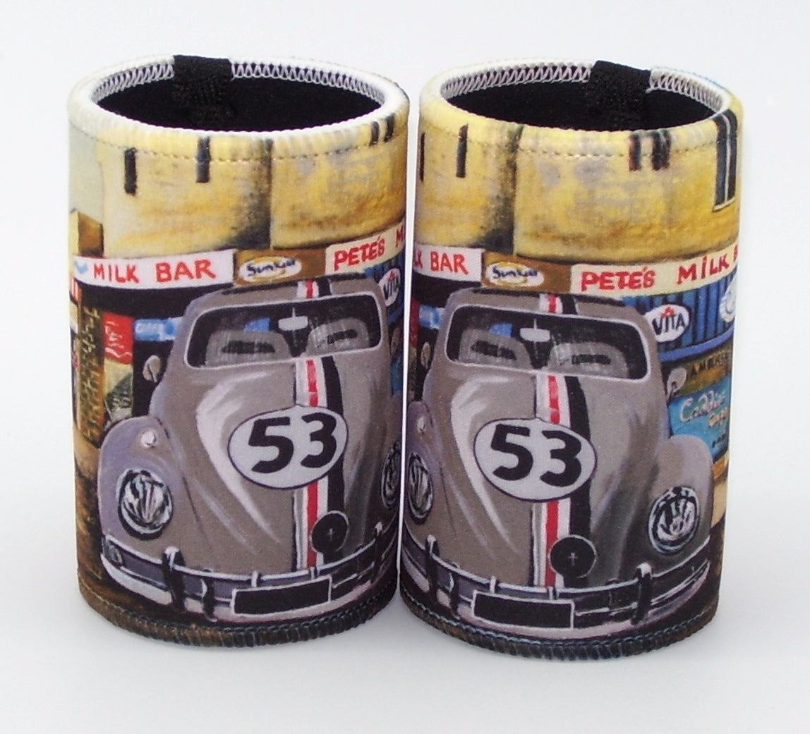 Classic Car Stubby Holder Herbie VW Beetle