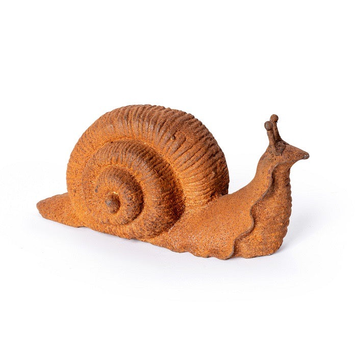 Snail Cast Iron Garden Decor