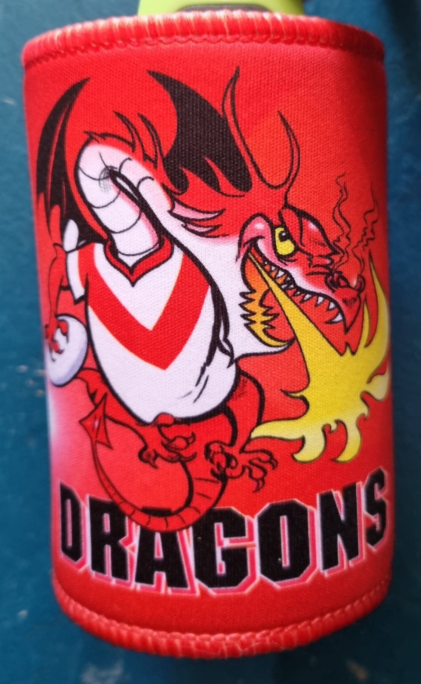 Stubby Mascot Coolers Dragons