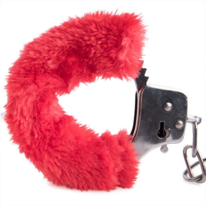 Furry Love Cuffs - Red