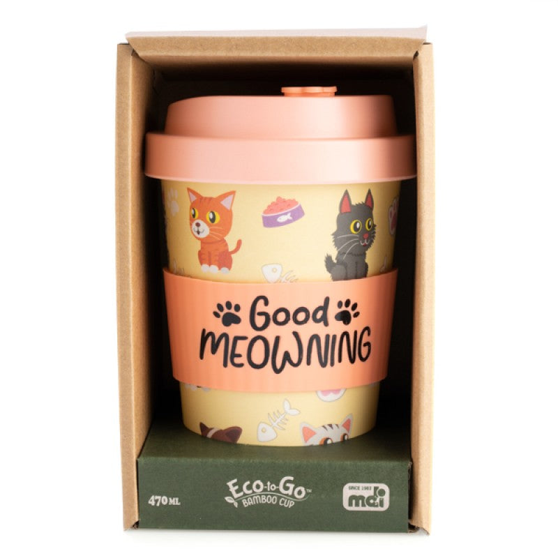 Eco-to-Go Coffee Cup - Cat