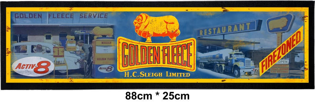 Bar Runner Mat - Golden Fleece