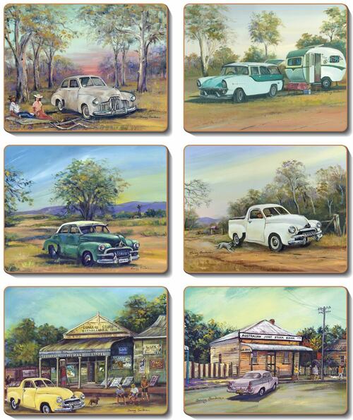 COASTERS - Old Holdens - Set of Six